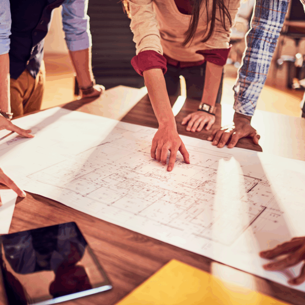 réunion entre collaborateurs